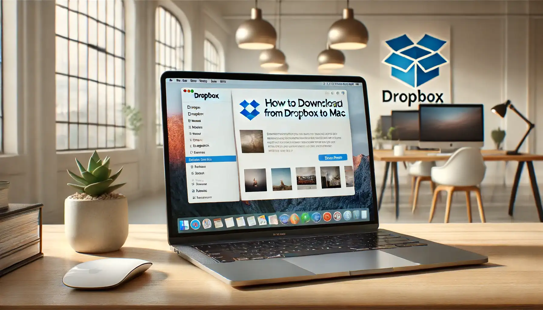 Download Photos from Dropbox to Mac